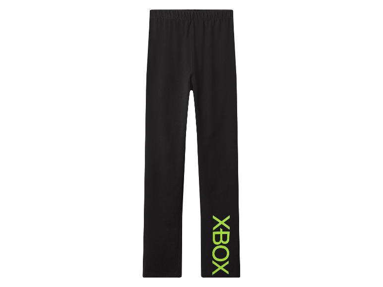 Zwarte kinderlegging met groen XBOX-logo op de pijp.