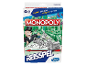 Monopoly Reise: Hasbro bordspel met bord, auto en metalen hondjes.