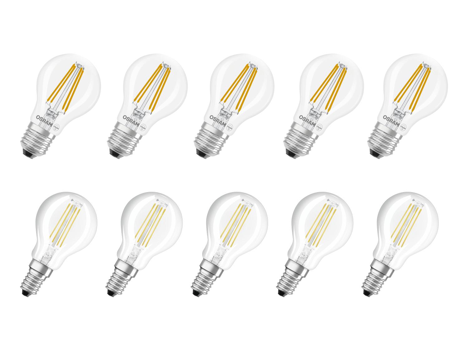 Set van 5 LED-lampen Base Classic