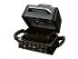 Open multifunctionele airfryer en grill met digitaal display en bedieningselementen.