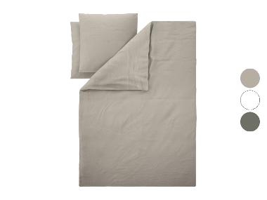 LIVARNO® Katoen linnen dekbedovertrek 240 x 220 cm