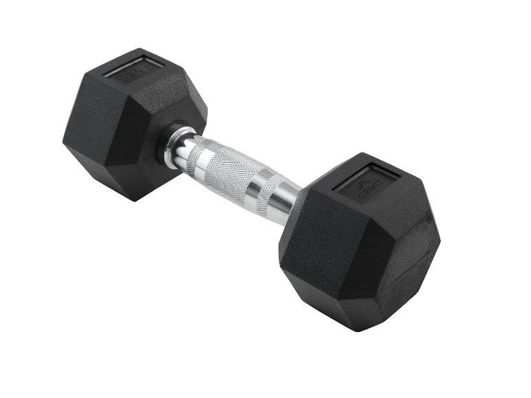 CRIVIT Hexagonale halter, 7,5 kg