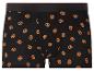 Zwarte herenboxershort met krakelingprint.