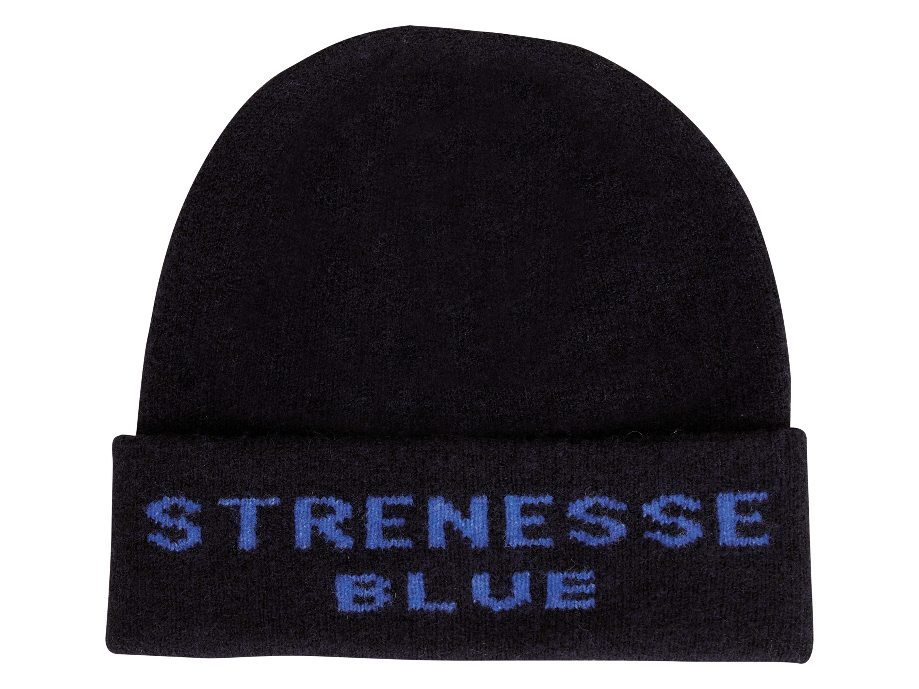 Strenesse Blue Gebreide muts (Donkerblauw/blauw)