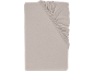 Taupe jersey hoeslaken