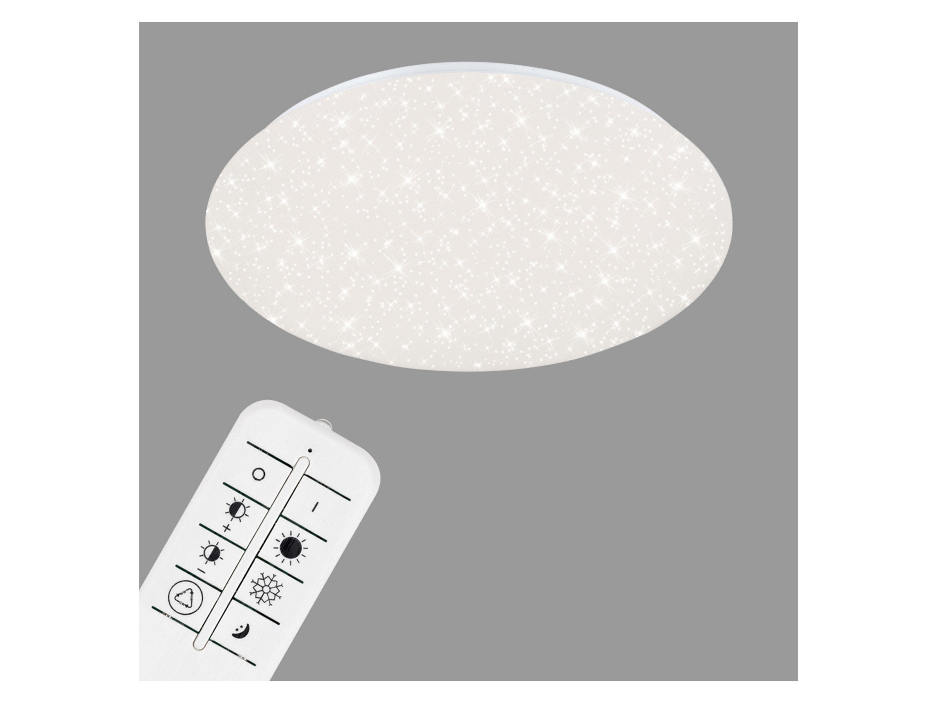 BRILONER LED-plafondlamp met sterreneffect (48 cm diameter)