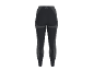 Donkergrijze sportlegging met patroonpanelen