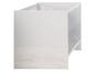 Wit babybed met houten details