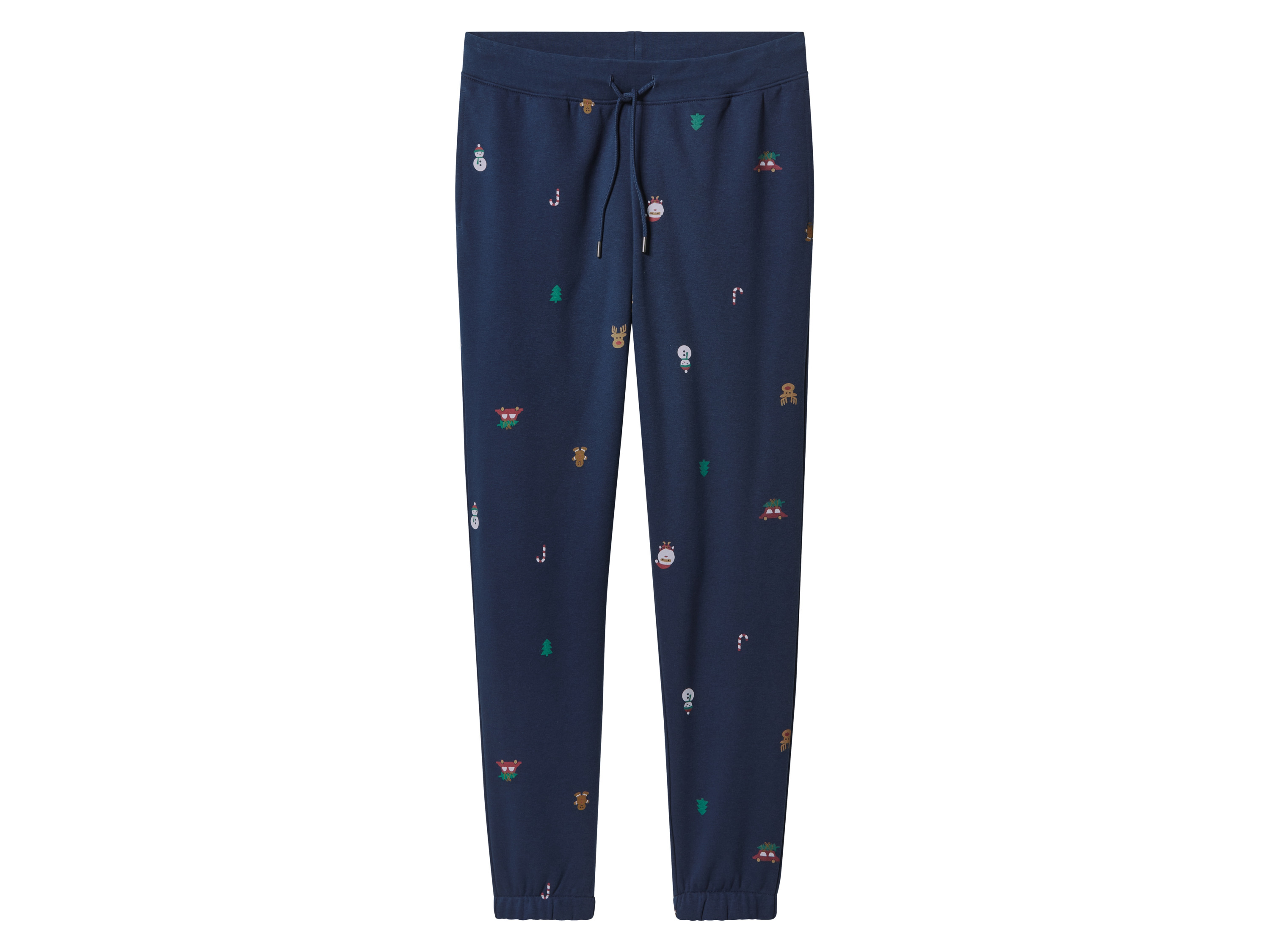 Esmara Men Heren kerstjoggingbroek (Marineblauw, XL)