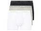 Drie Livery boxershorts in wit, beige en zwart.