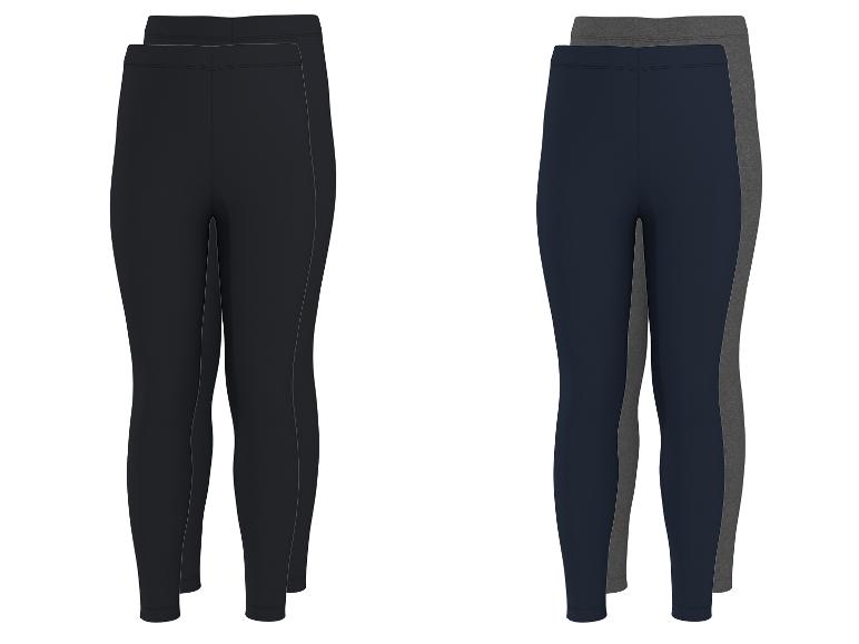 Damesleggings in zwart, marineblauw en grijs