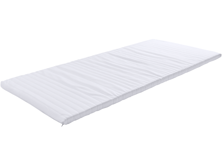 Wit gestreept matras