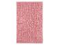 Roze getextureerde badmat