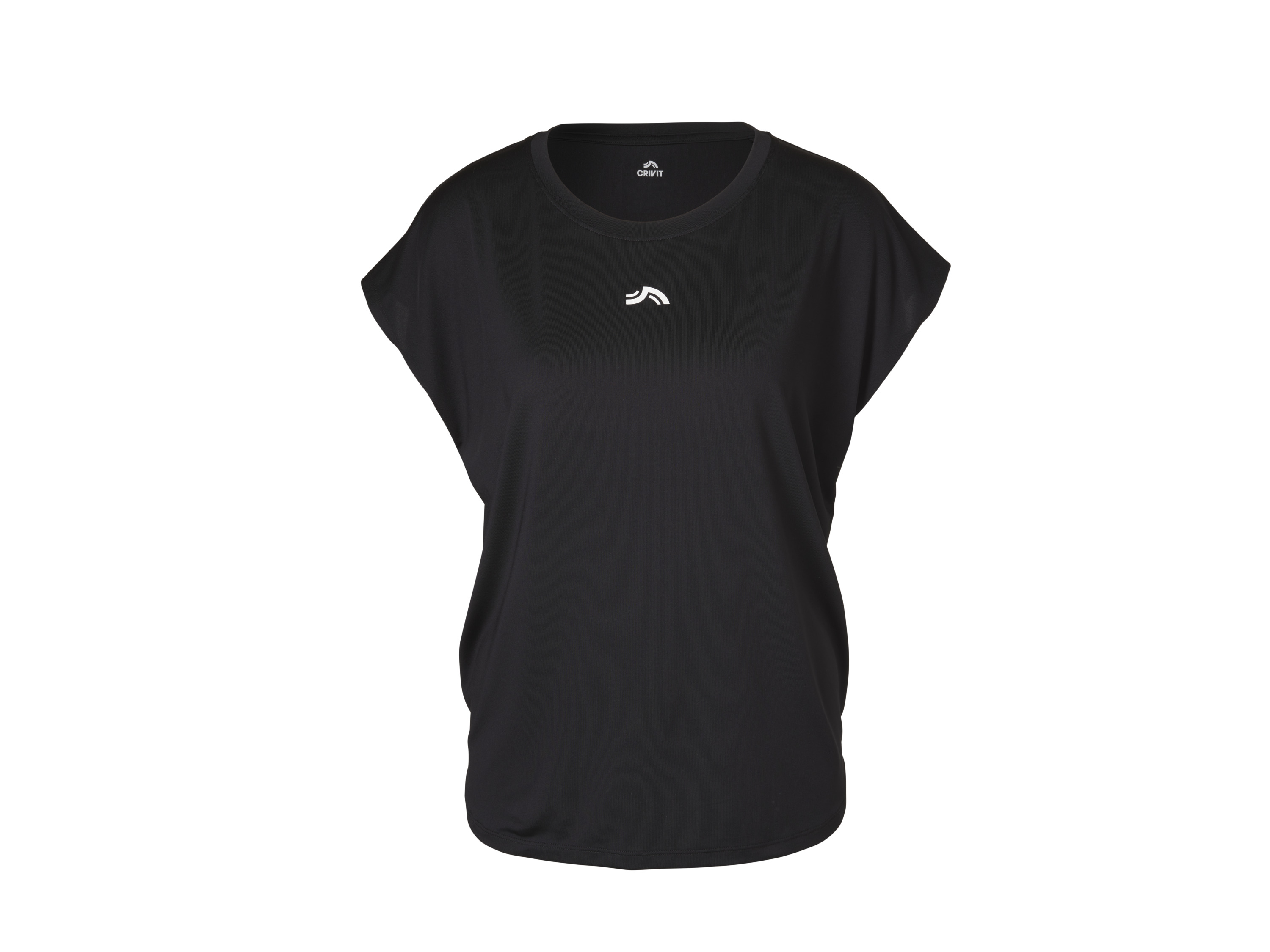 CRIVIT Dames sportshirt met koeltechnologie (Zwart, S (36/38))