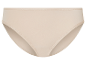 Beige naadloze slip van zachte stof.
