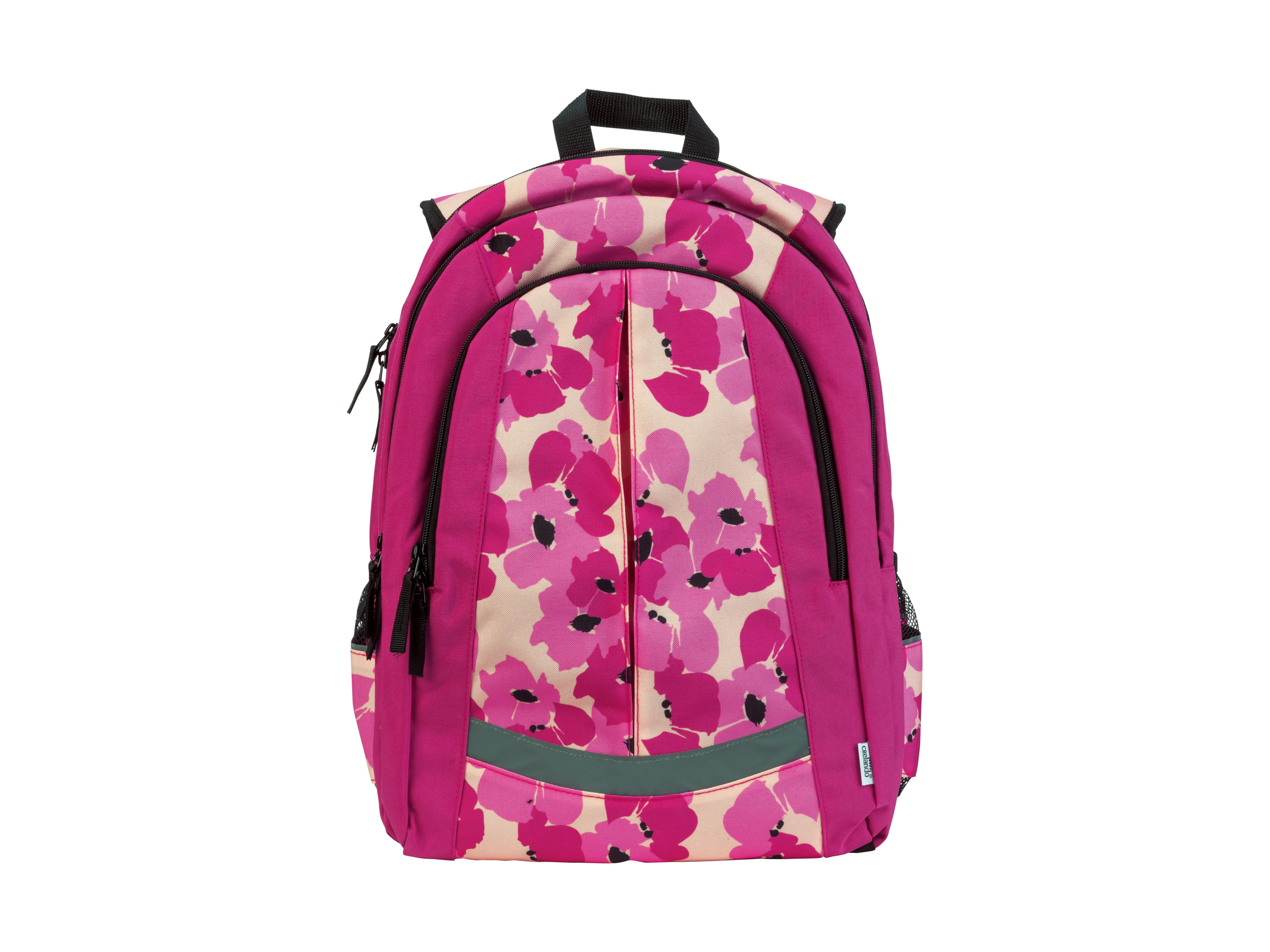 CRELANDO Kinder schooltas - ergonomische rugzak (Lichtroze)