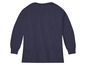 Donkerblauwe sweatshirt met lange mouwen