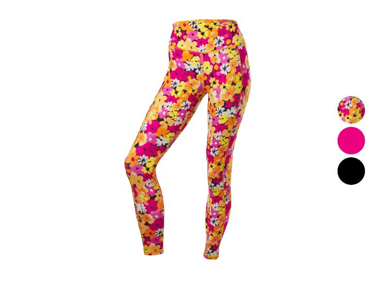 Bloemenprint leggings, diverse kleuren.