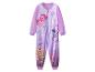 Paarse My Little Pony onesie pyjama voor kinderen met Pinkie Pie, Twilight Sparkle en Fluttershy prints.