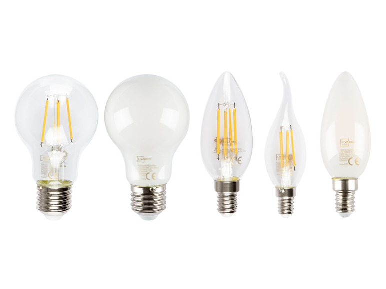 Ga naar volledige schermweergave: LIVARNO home LED-filamentlamp - afbeelding 1