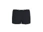 Zwarte herenboxershort met gestreepte elastische band