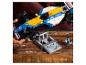 Lego Williams-Renault FW14B Formule 1-automodel met displaystandaard en minifiguur.