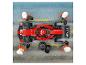 LEGO Ferrari Formule 1-auto met pitstopteam.