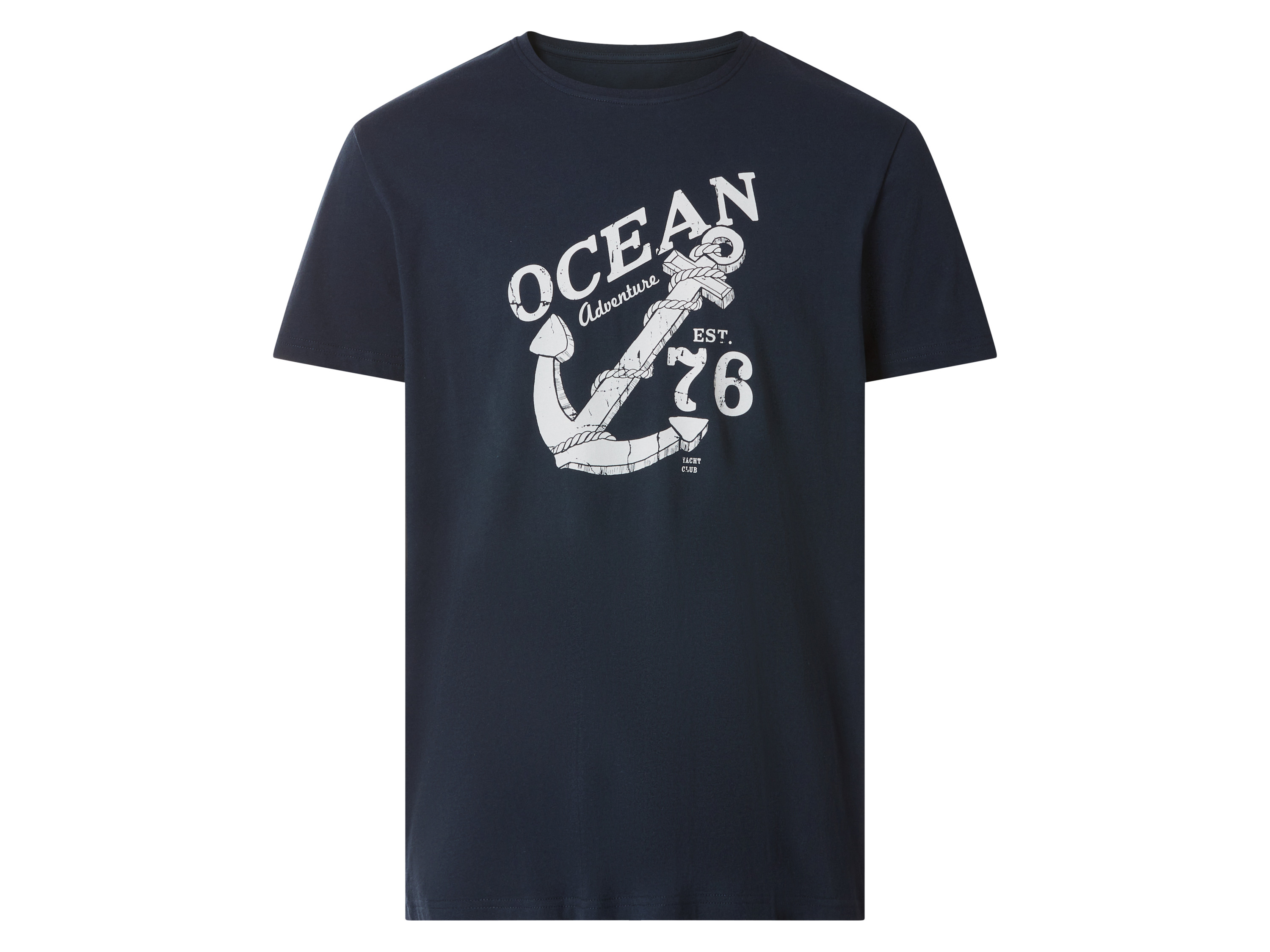 esmara Men Heren T-shirt (Marineblauw, M)