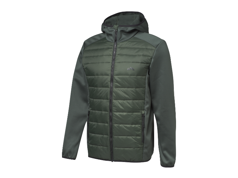 Een donkergroen jack met capuchon van McKinley.