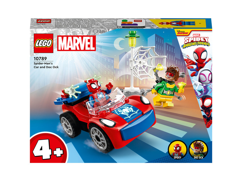 LEGO Marvel Spidey en zijn fantastische vrienden: Spider-Man's auto en Doc Ock.