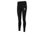 Zwarte Hummel trainingsbroek met witte logo
