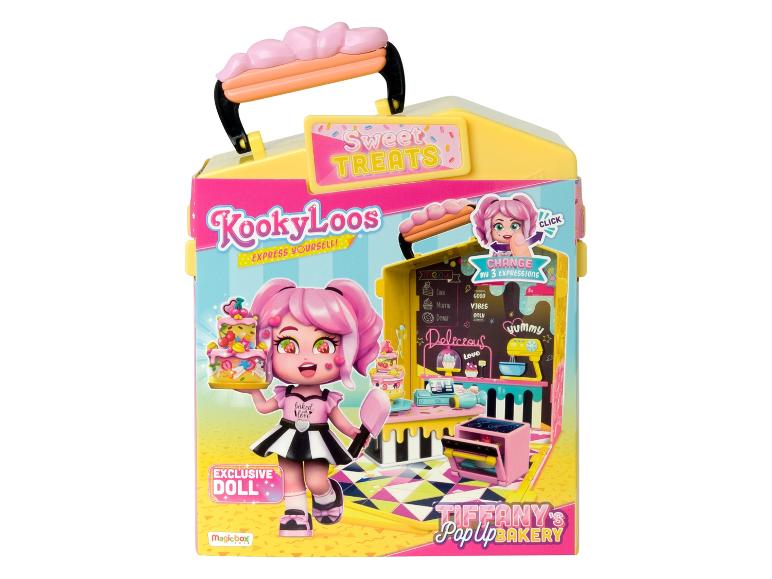 KookyLoos pop-up bakkerij met poppen en accessoires.