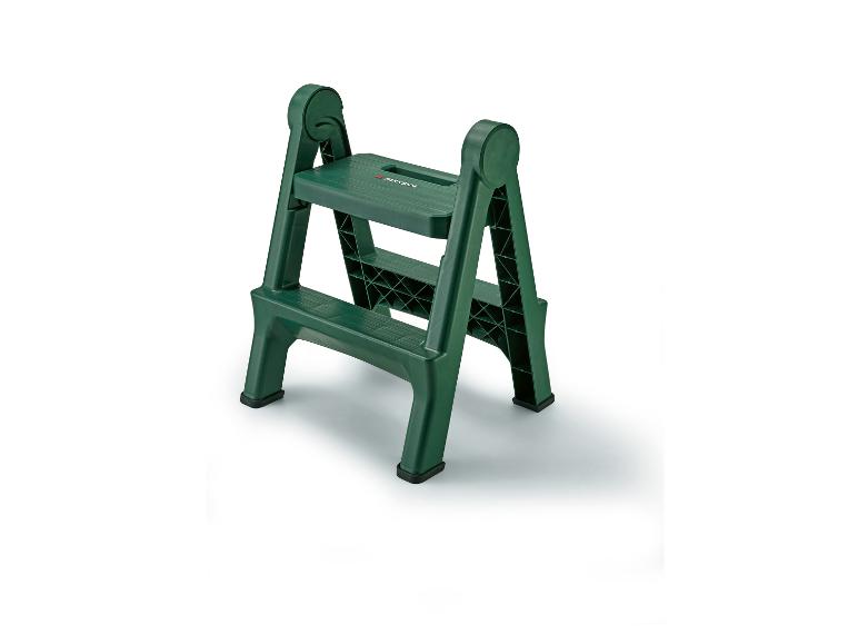 Groene Parkside plastic opklapbare trap.
