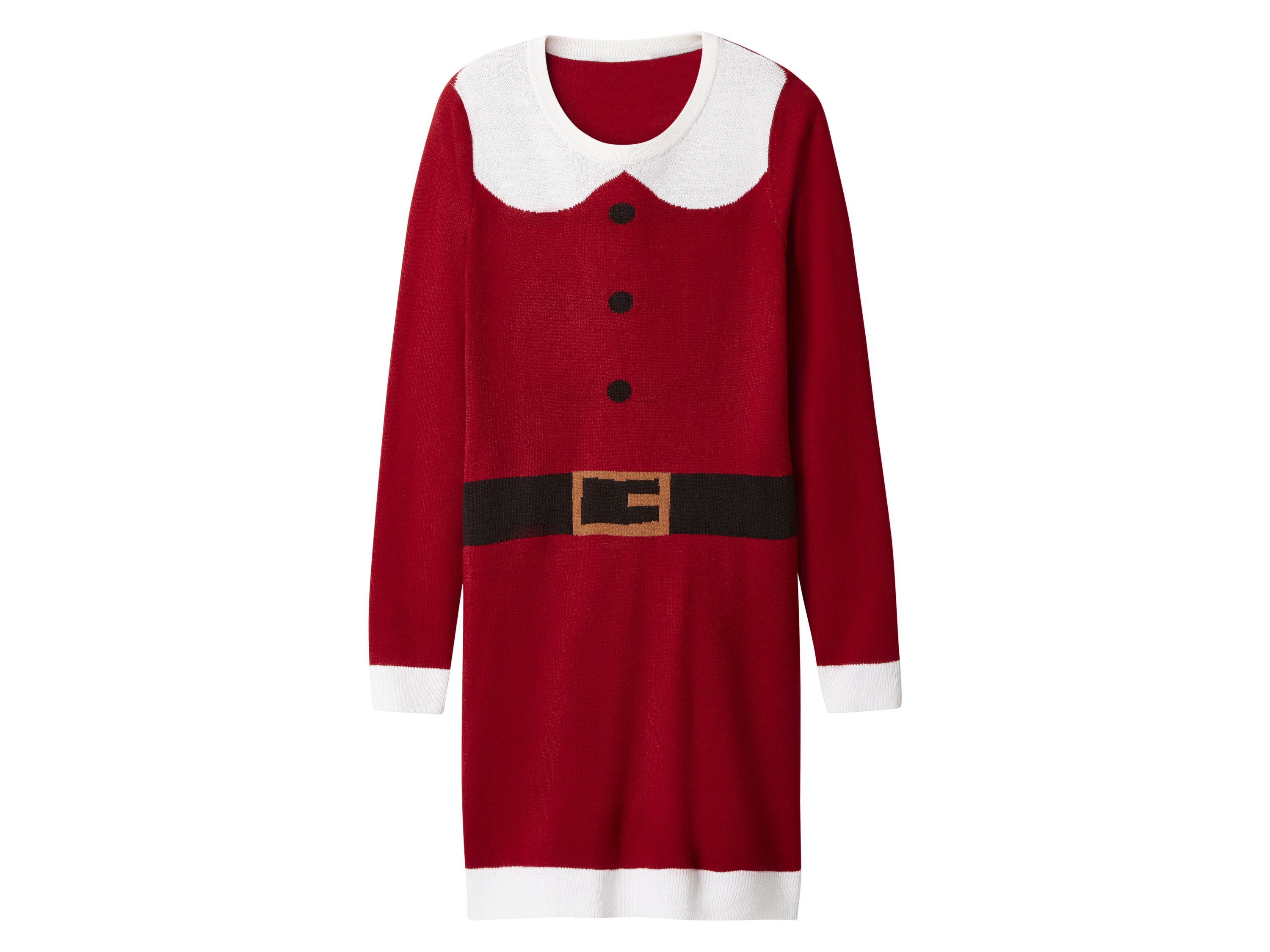 esmara Dames kerstjurk (Rood, S (36/38)) afbeelding