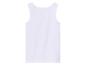 Witte, basic tanktop.