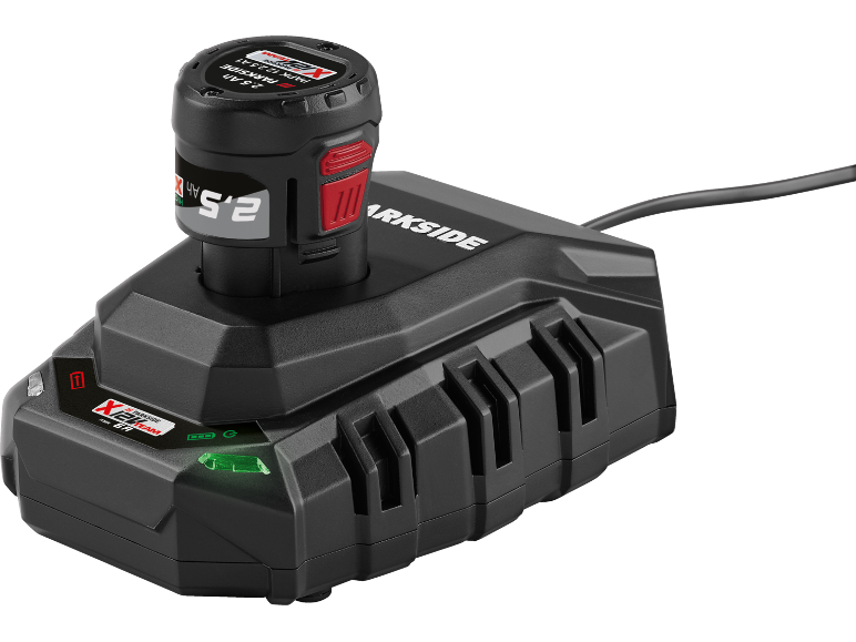 Accu 12 V - 2,5 Ah en acculader 6 A