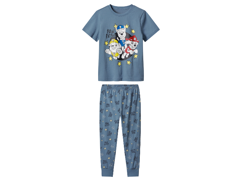 Paw Patrol pyjama voor jongens, met t-shirt en broek.