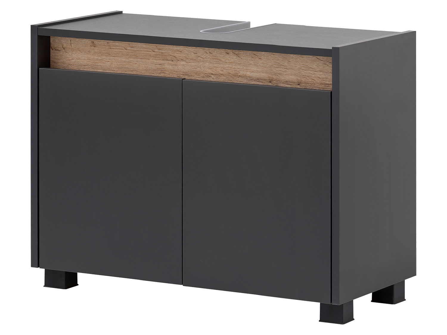 Schildmeyer Onderkast wastafel Cosmo (Antraciet, Breite 80 cm)