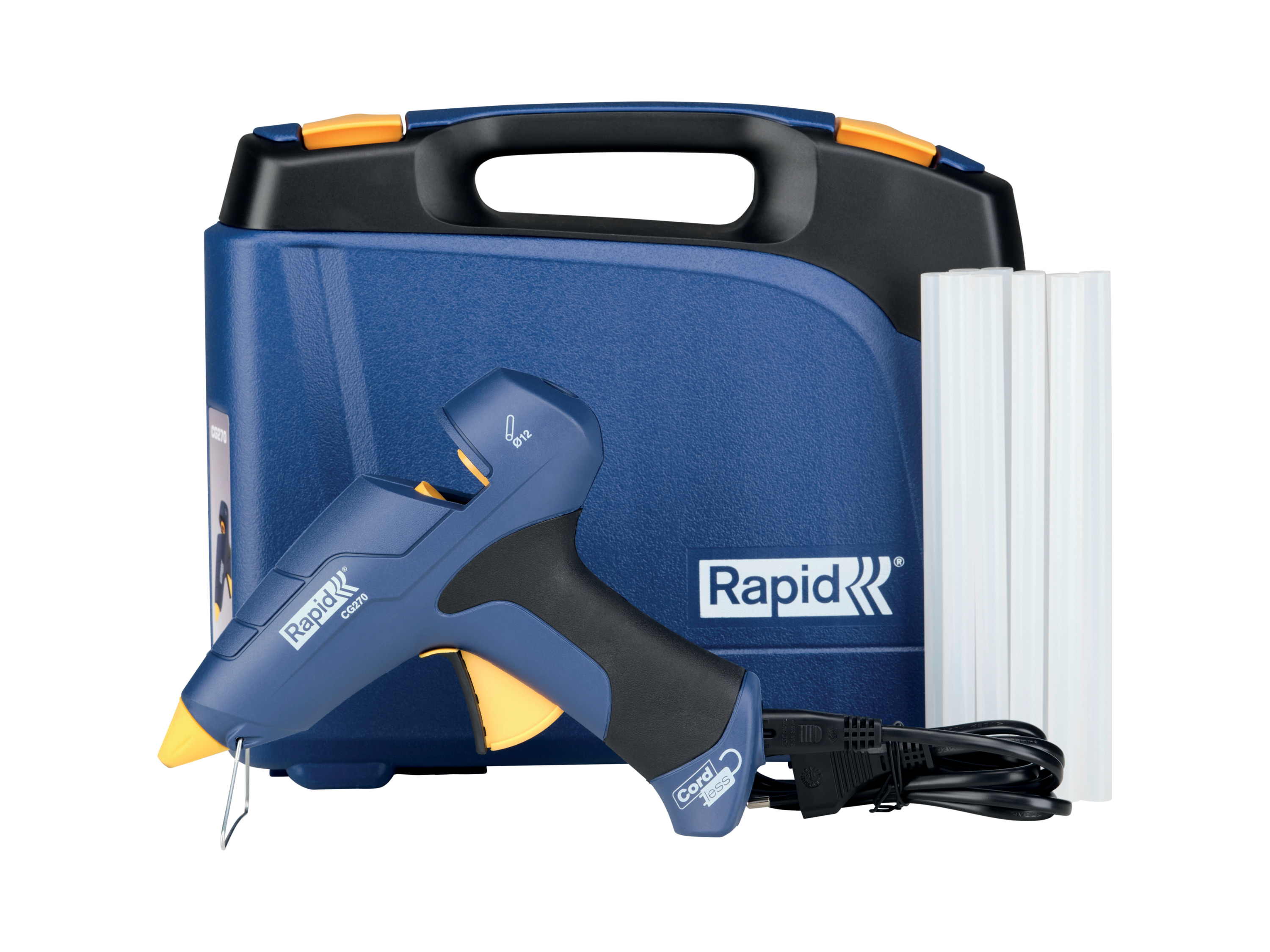 RAPID Lijmpistool CG270, incl. accessoires