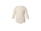 Baby romper met lange mouwen in gebroken wit