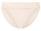 Lichtgekleurde dames slip met kanten rand
