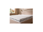 LIVARNO home comfortschuimmatras in een stijlvolle slaapkamer.