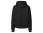 Zwarte hoodie, achterkant