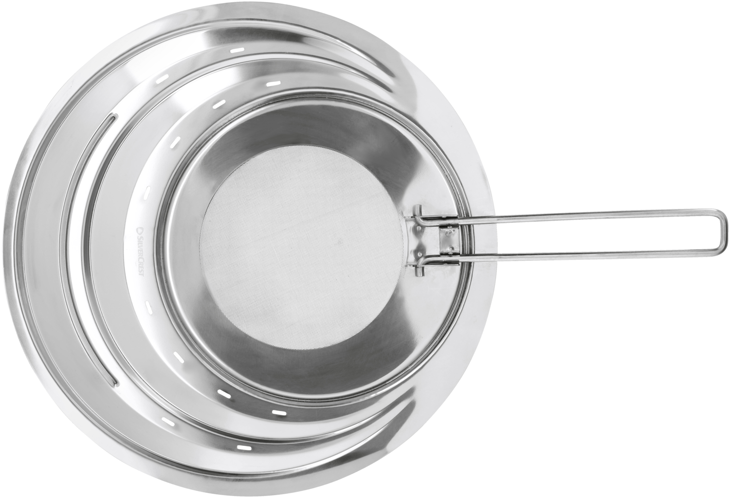 SILVERCREST RVS spatdeksel voor pannen, Ø30 cm