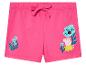 Roze Peppa Pig shorts met bloemenprint.