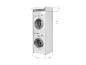 Wasmachine en droger set met kast, afmetingen: 200x67,4x67,6 cm