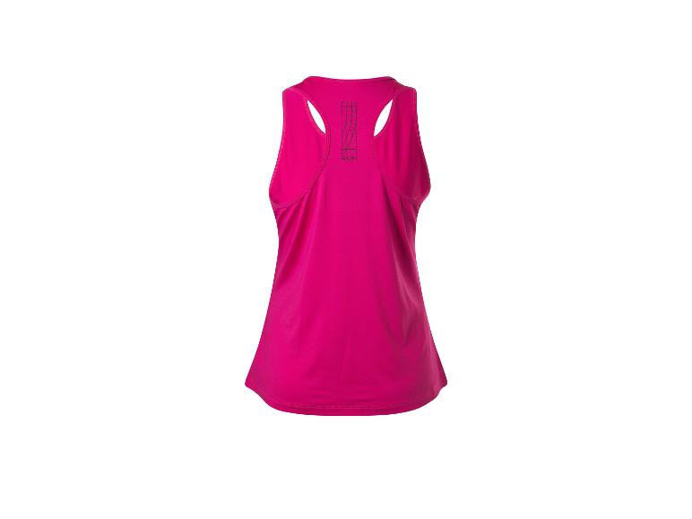 Roze hardlooptanktop.