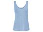 Lichtblauw dames tanktop.