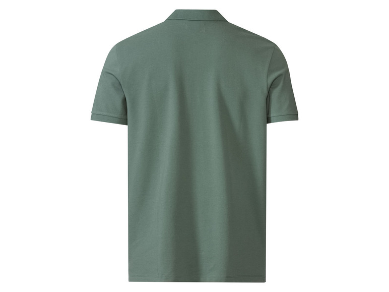 Een groene poloshirt voor heren.