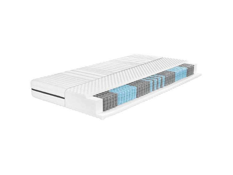 Matras met hoes en pocketveren.